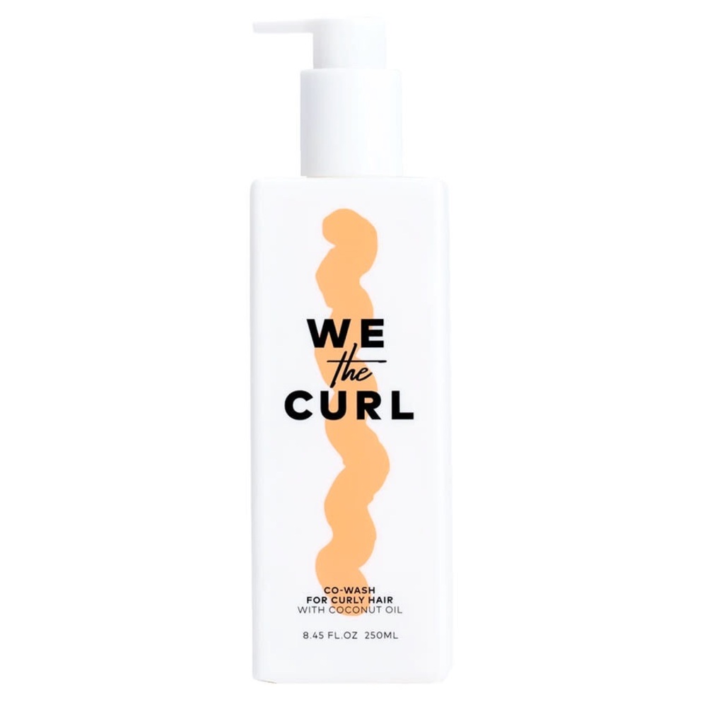 Co-Wash for Curly Hair with Coconut Oil - White